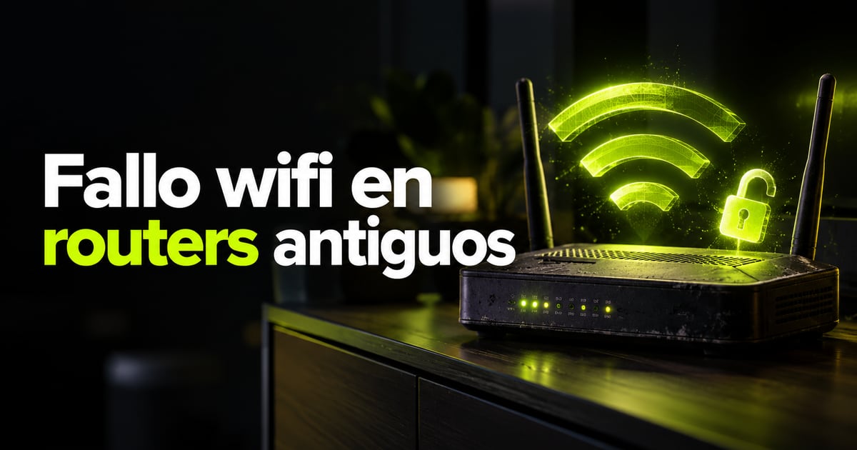 Fallo de seguridad en routers antiguos: qué modelos y qué hacer