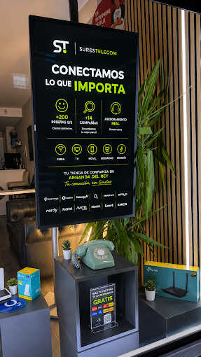 Cartel Surestelecom — Conectamos lo que importa